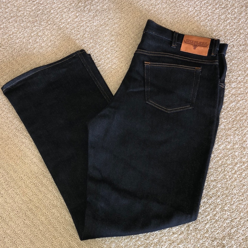 NWT Sheplers 5 Pocket Dark Denim Jeans